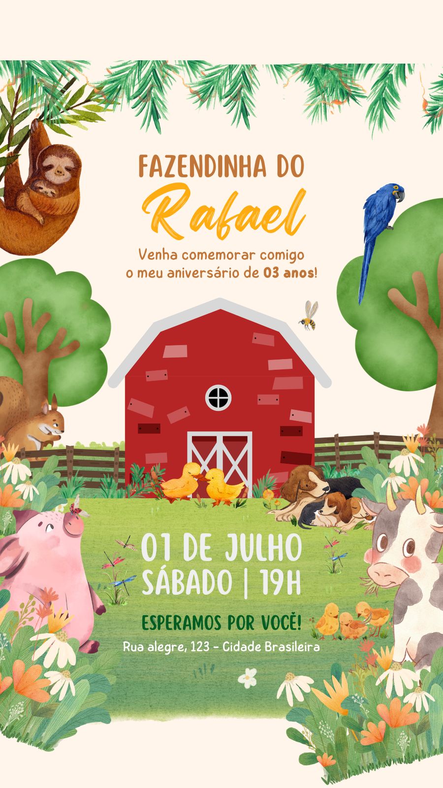 Festa de Aniversário Layout 2