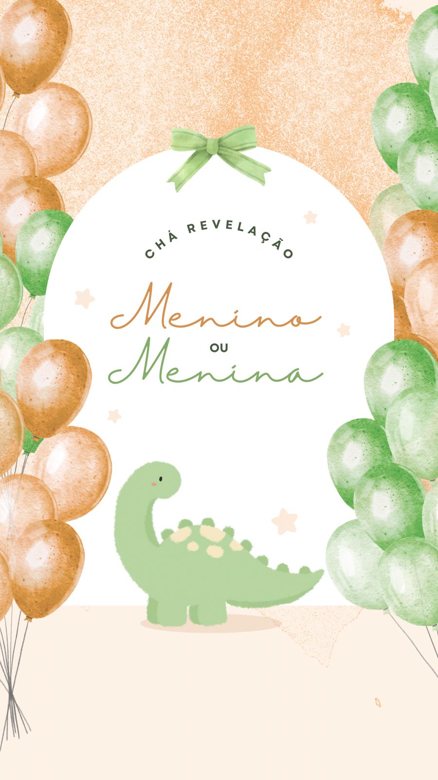 Chá de Revelação Layout 2